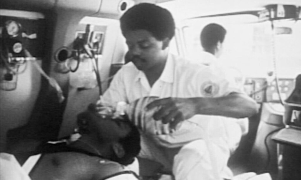 Freedom House Ambulance Service intubates patient
