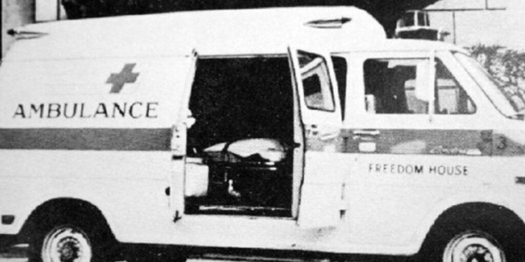 A Freedom House Ambulance 