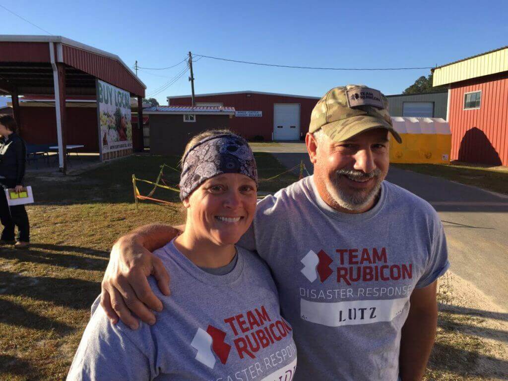 Mandi's first deployment with TR won't be her last, as she's fond of her new service-minded team. 