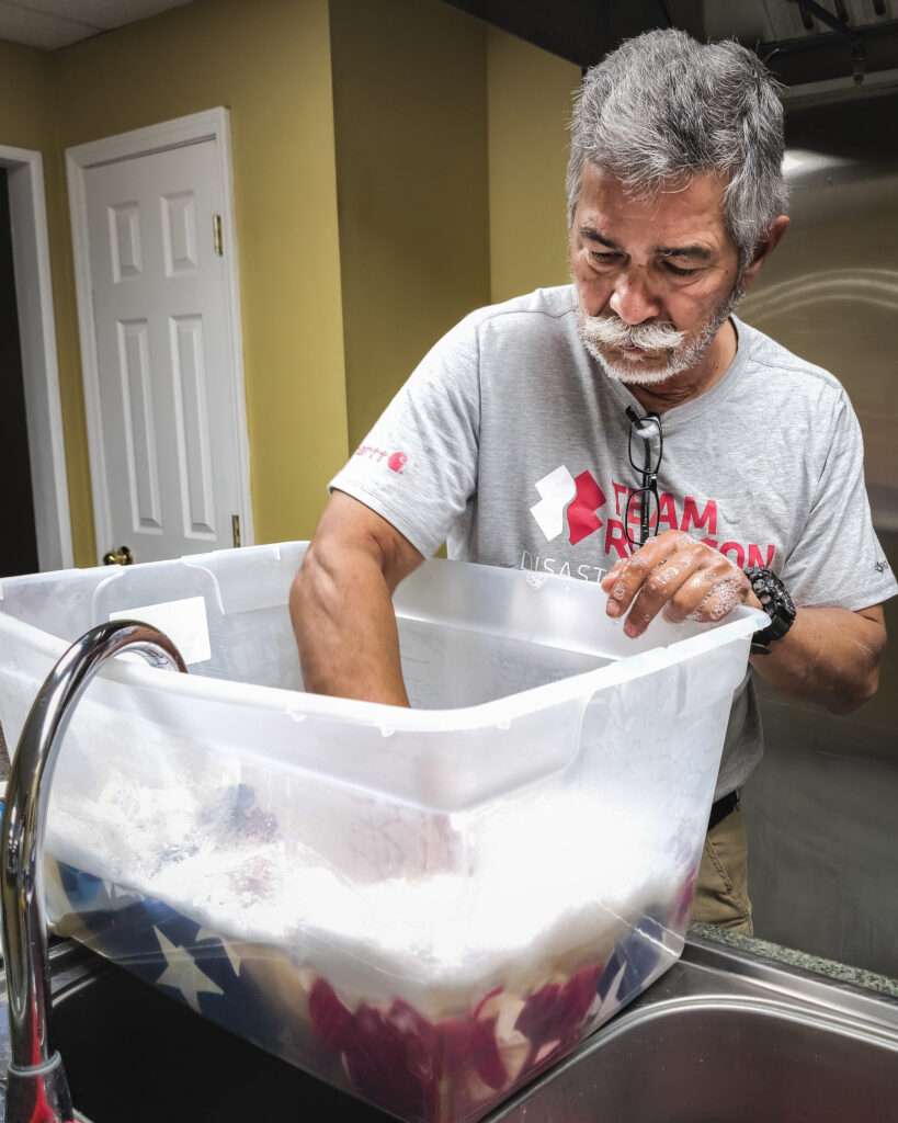 cleaning the lost flag