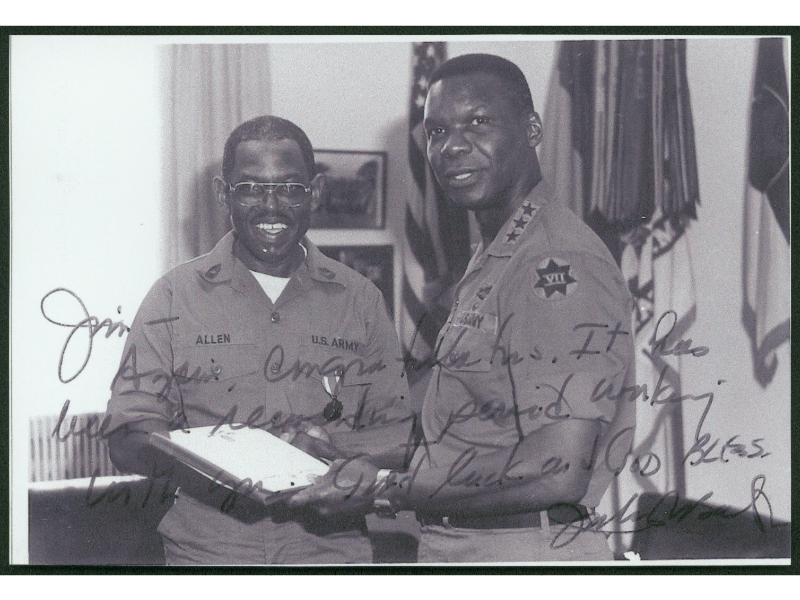 Julius Becton and James Allen