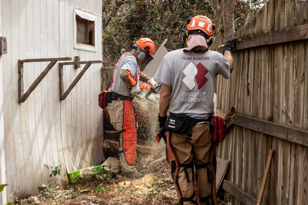 Georgia Hurricane Helene recovery work