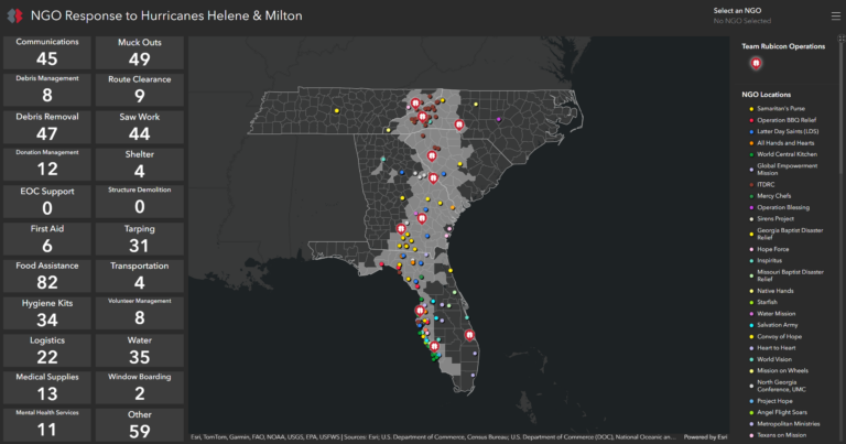 From Satellites to Survivors: How GIS Powers Disaster Response