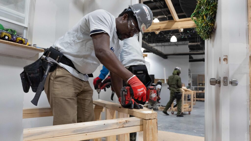 Team Rubicon Workforce Development Program student