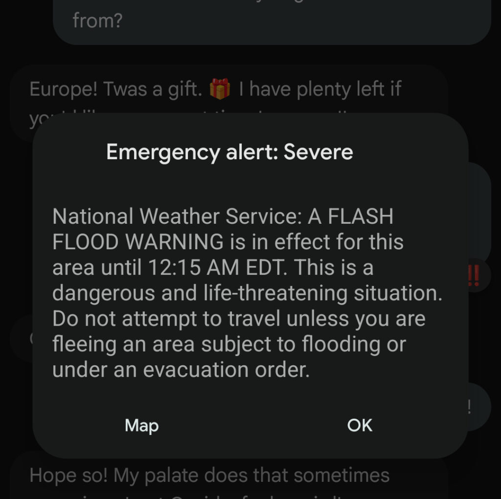 social media disaster preparedness emergency alert