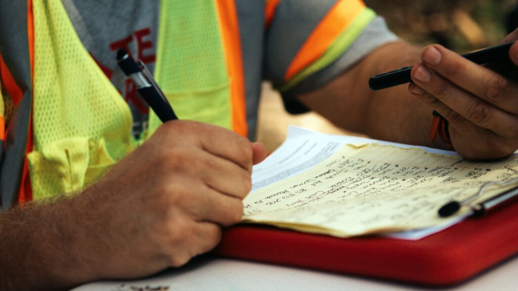 keep a hard copy list of contacts for a disaster